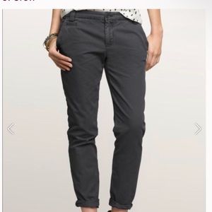 J. Crew Factory dove gray city fit waverly chino pants NWT 2